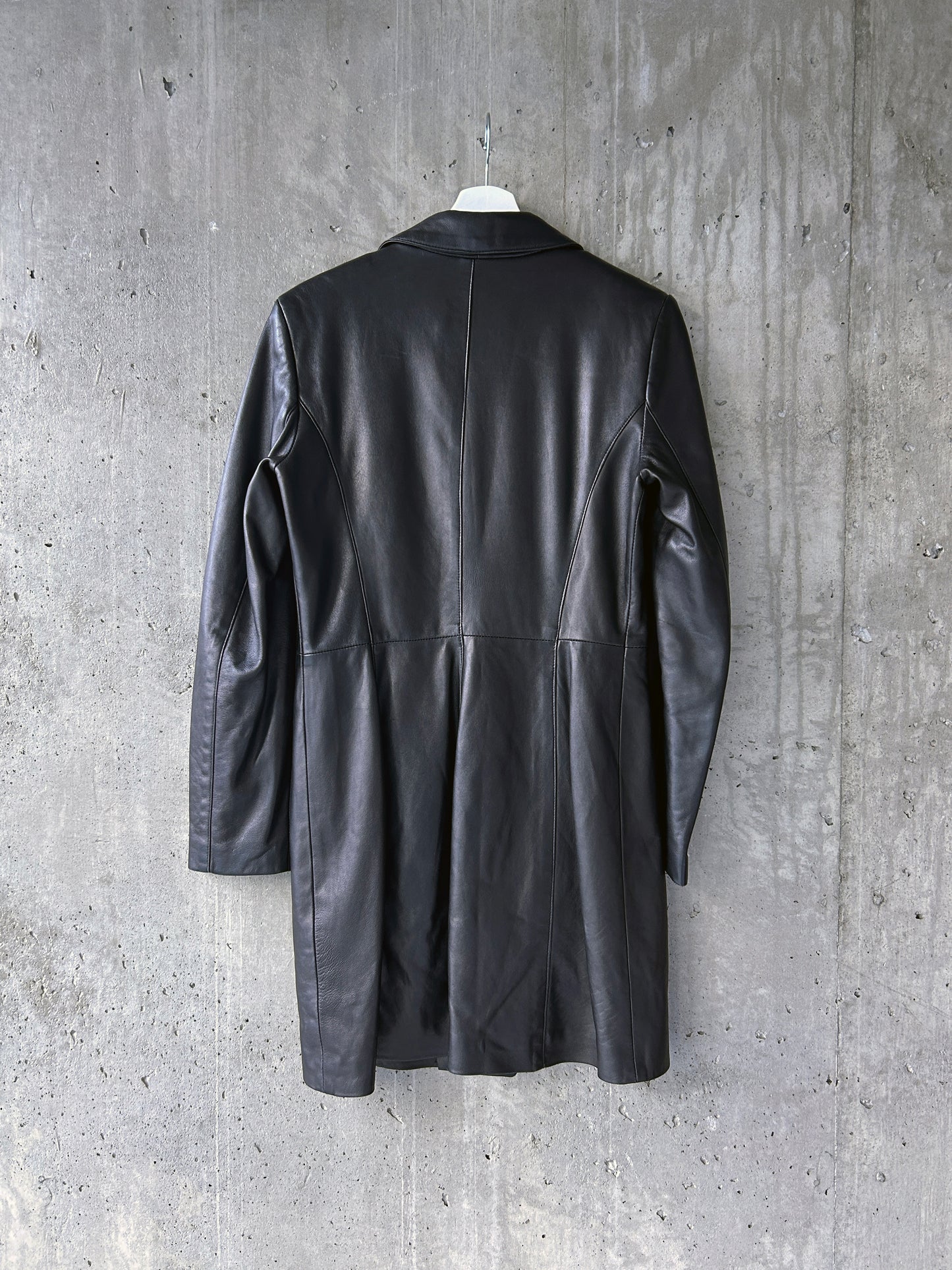 Danier black leather jacket