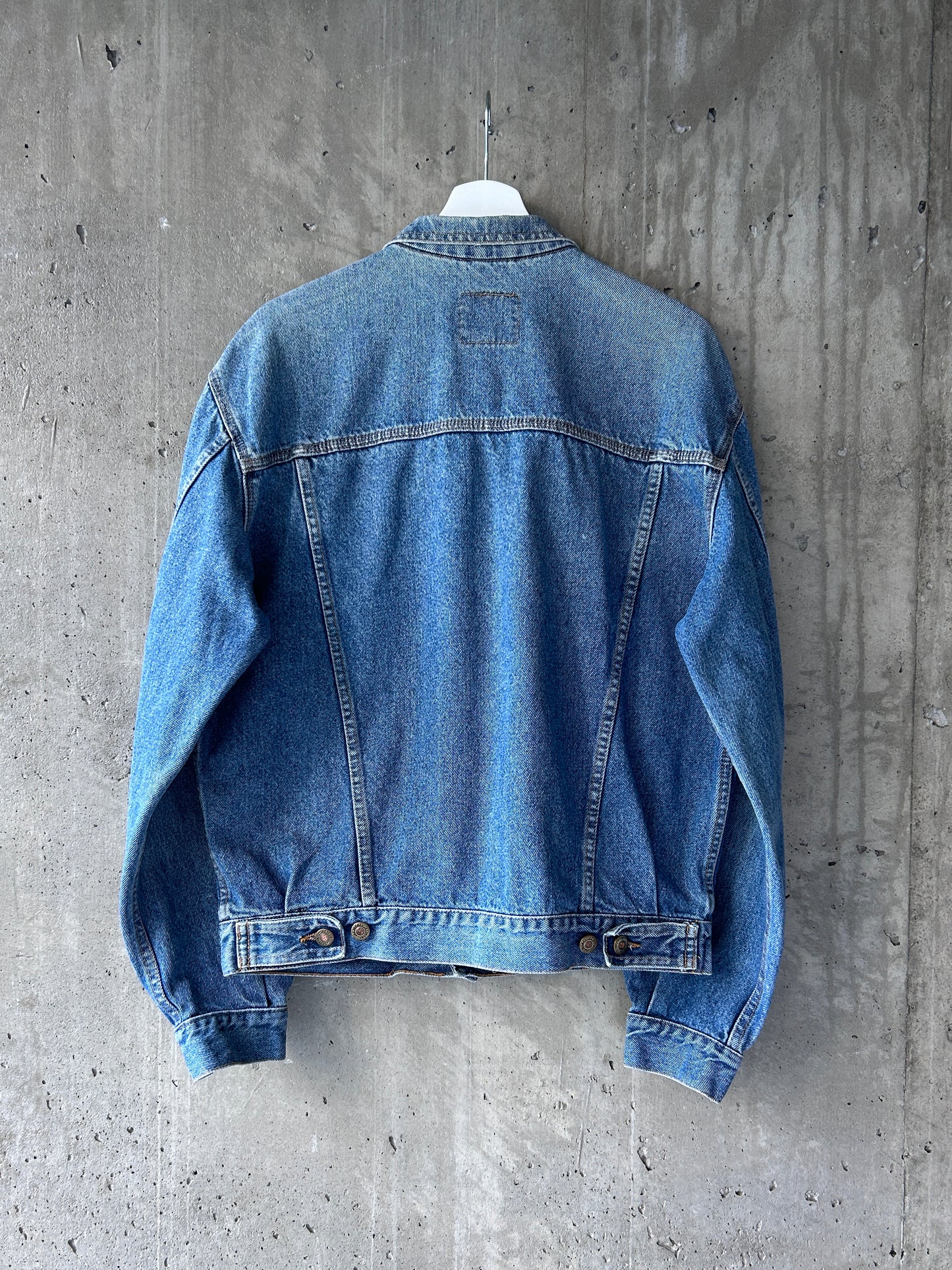 Lee Cooper mid blue wash denim trucker jacket