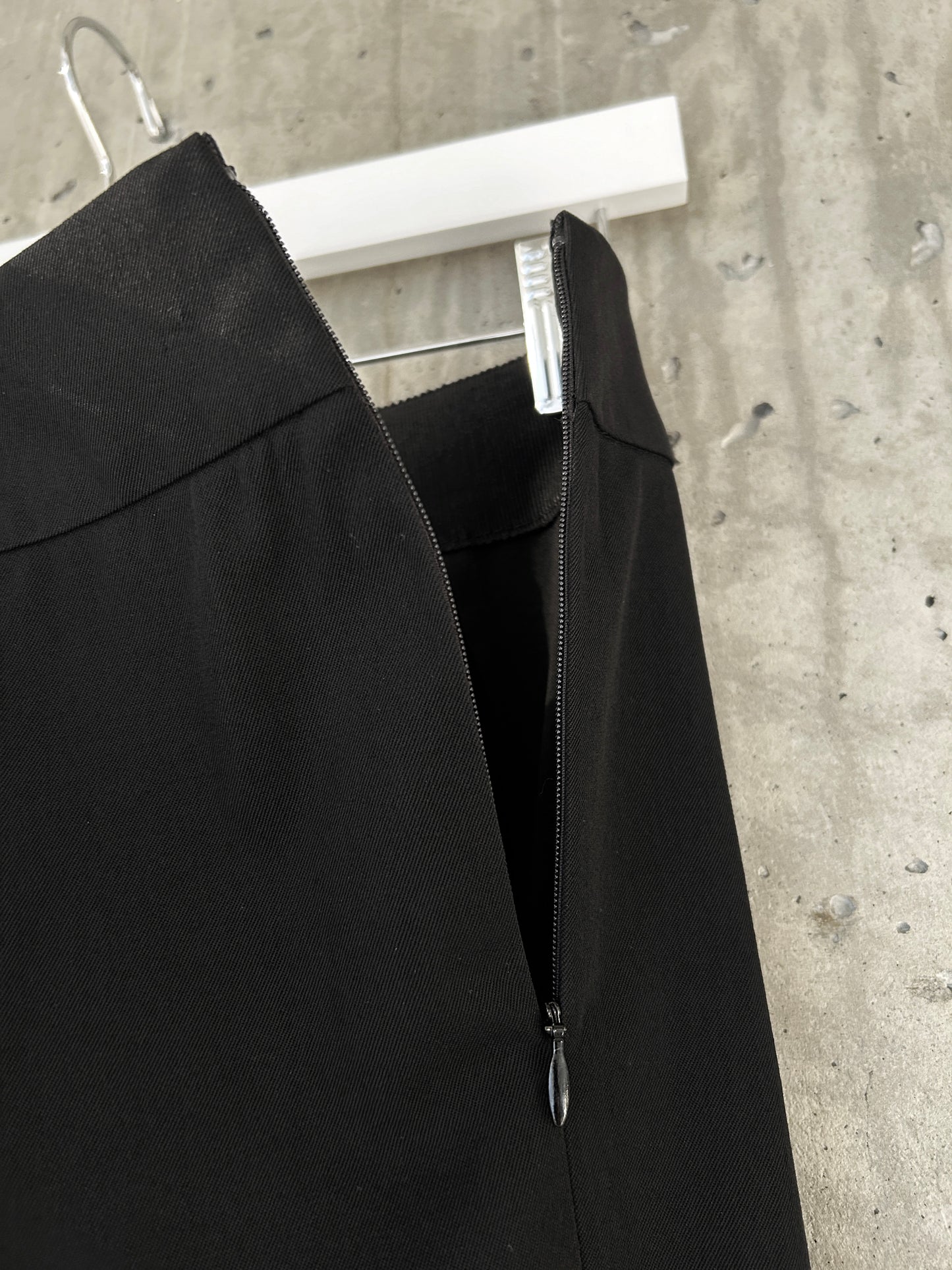 Giambattista Valli black wool cigarette trousers