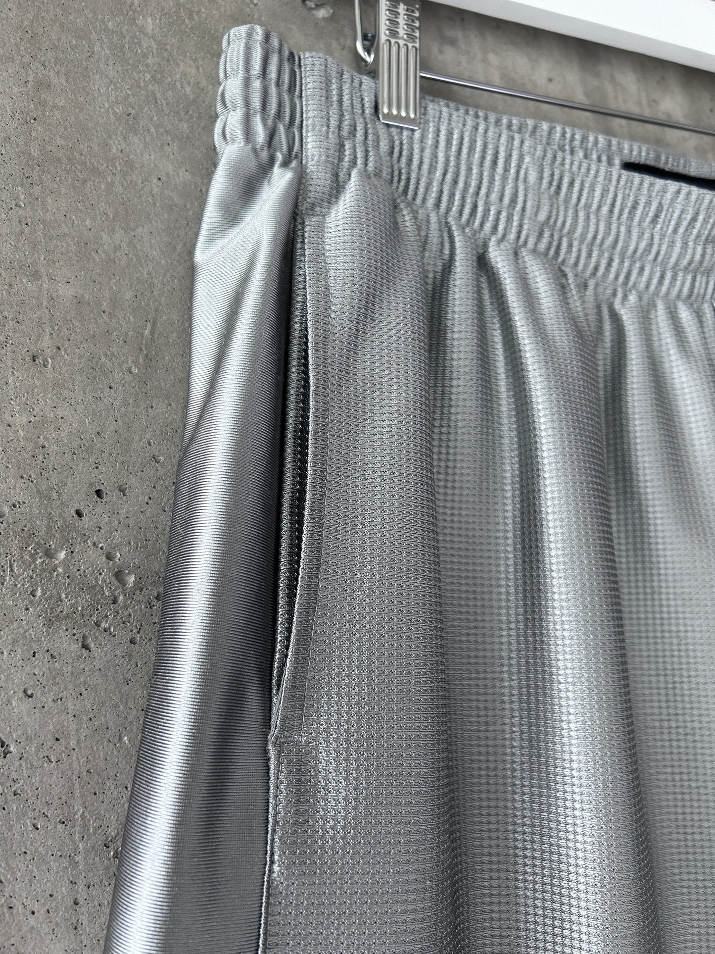 Nike silver basketball shorts