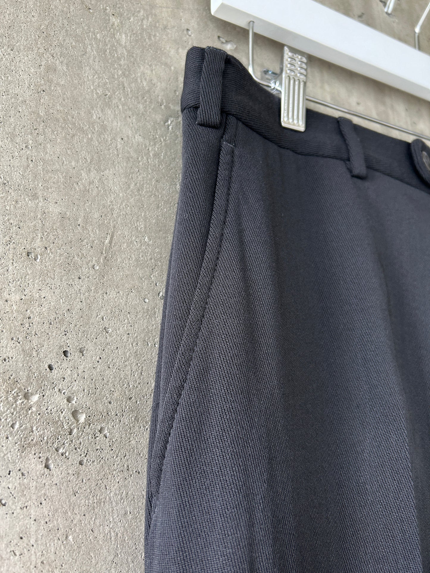 Armani Collezioni grey wool trousers