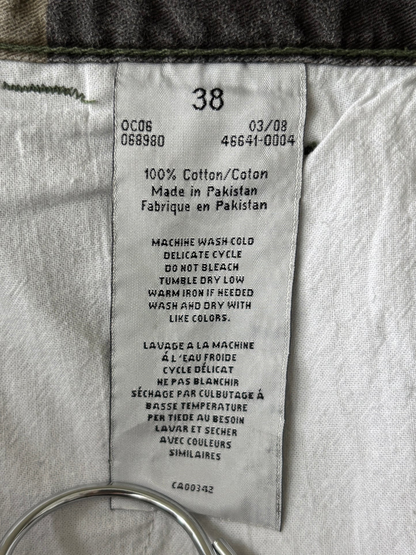 Levi's camo cargo shorts