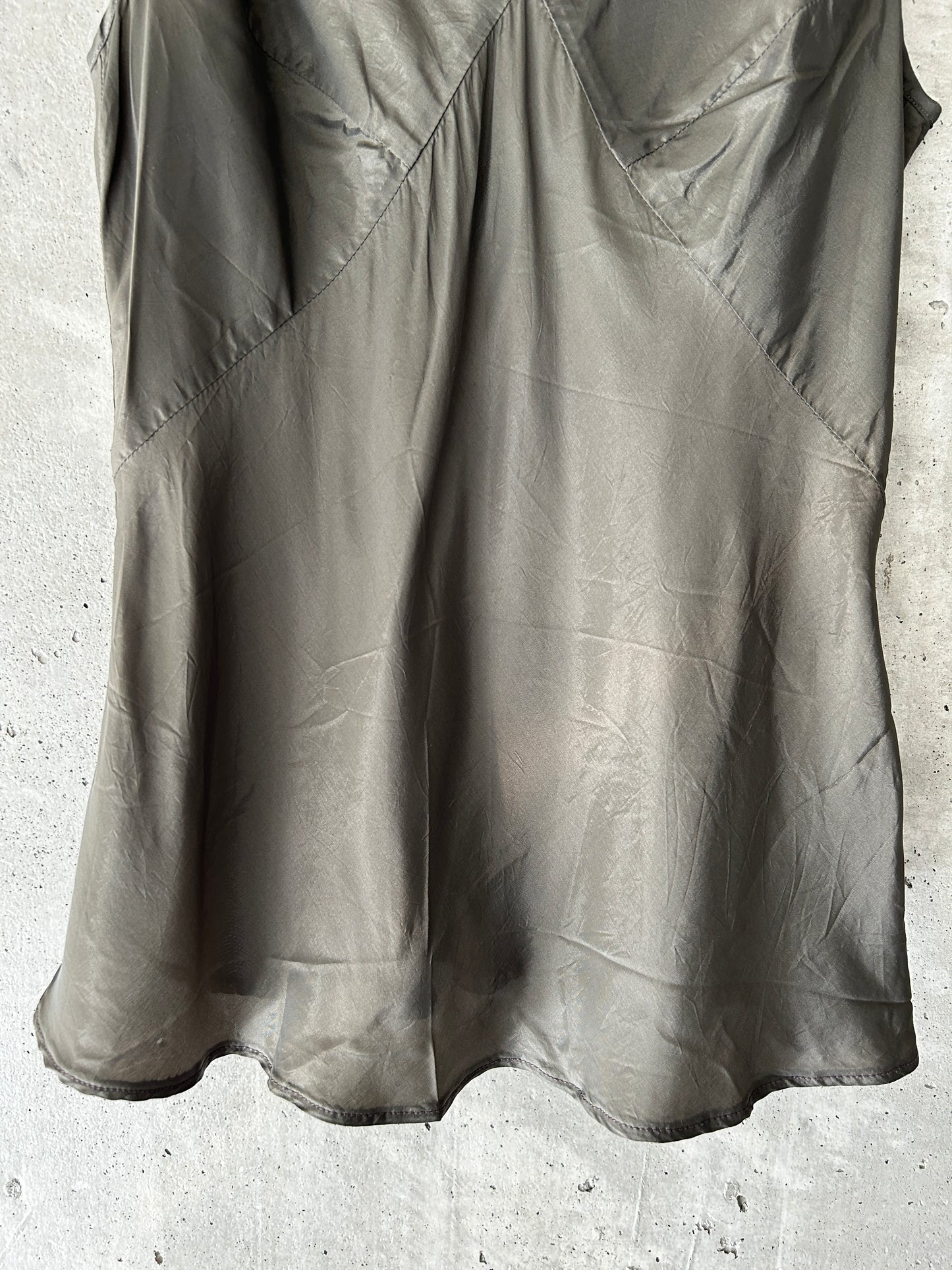 Olive green camisole tank top