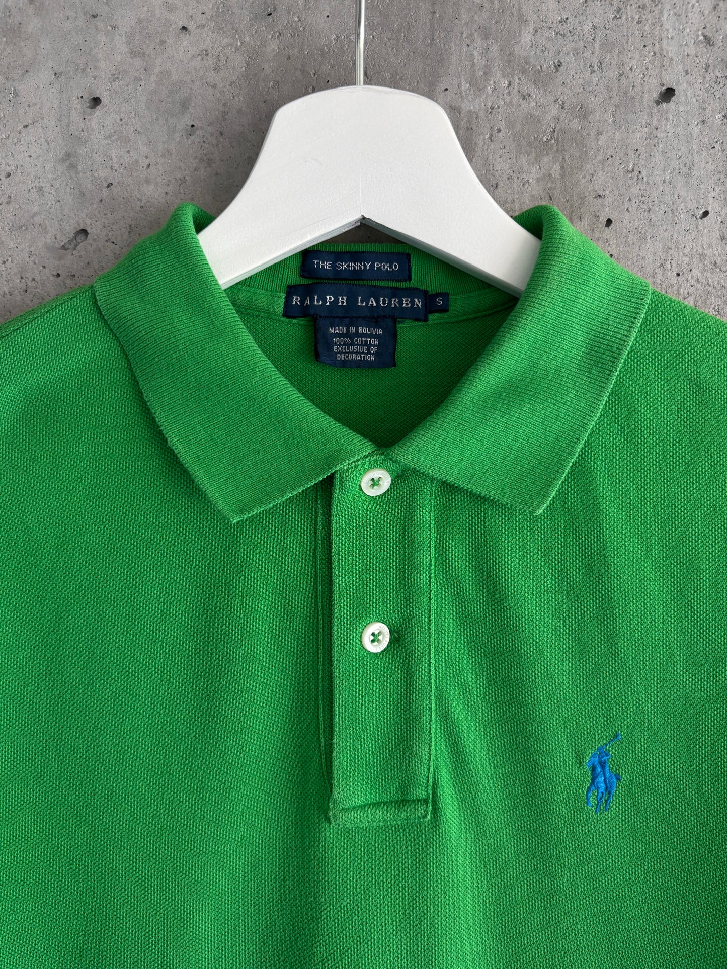 Ralph Lauren green cotton polo shirt