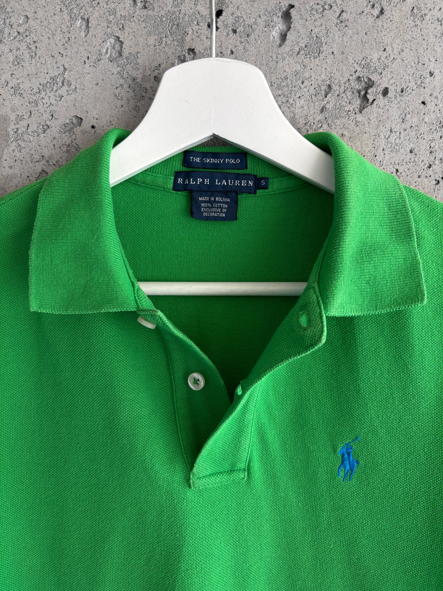 Ralph Lauren green cotton polo shirt