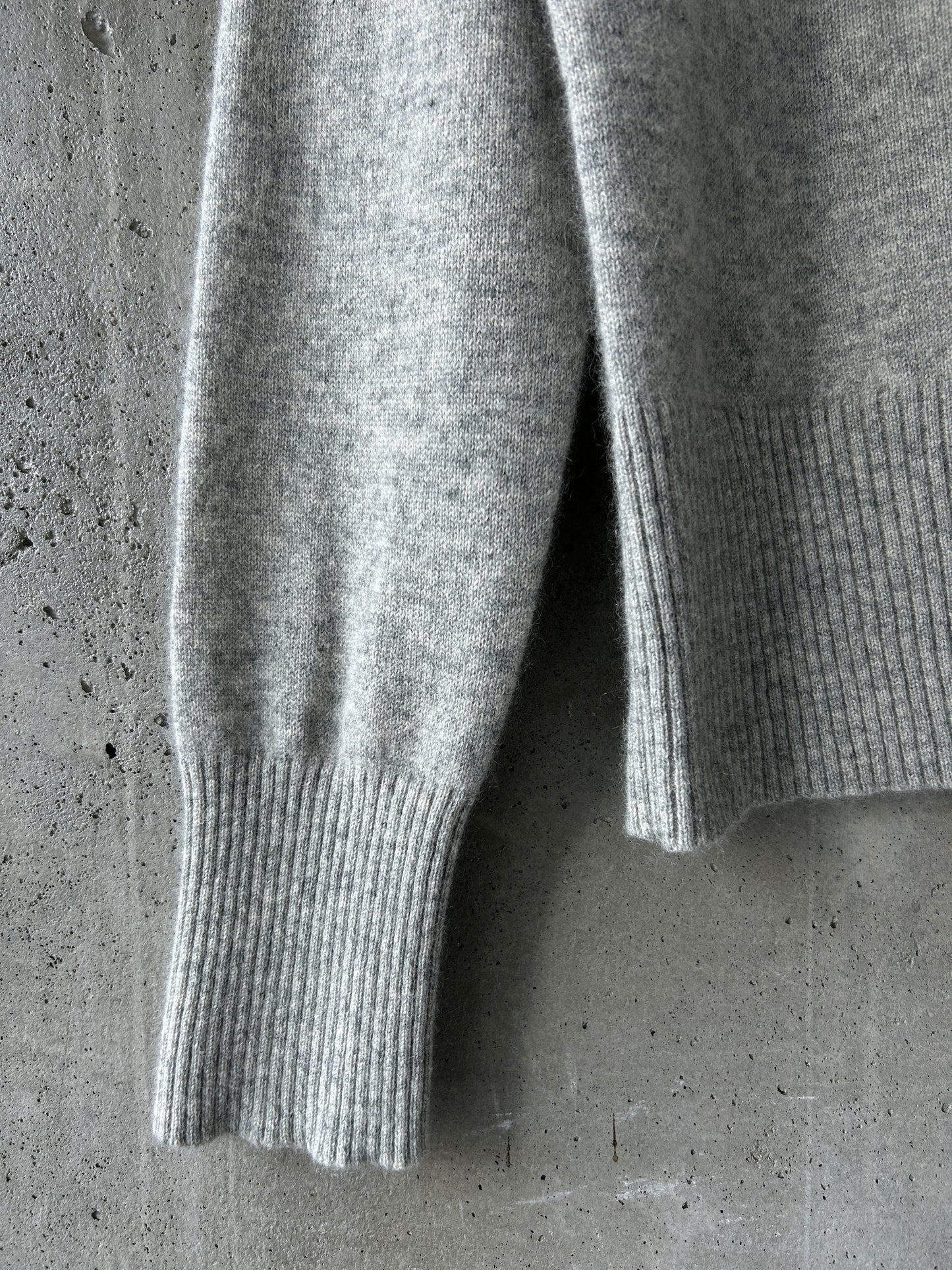 Ann Taylor heather grey cashmere cardigan
