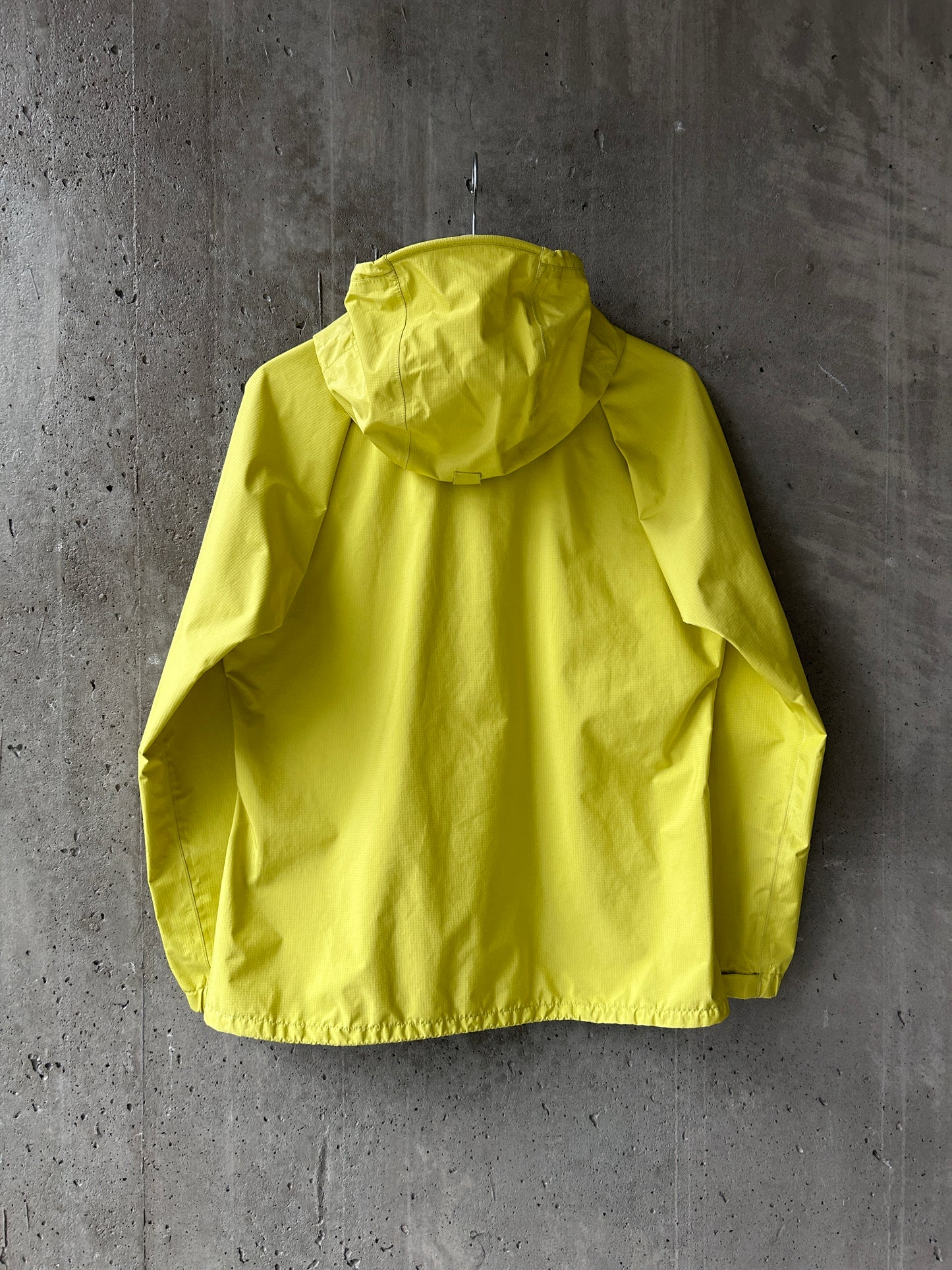 Montbell yellow GORE-TEX ripstop nylon jacket