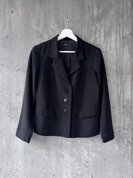 agnès b. black blazer jacket