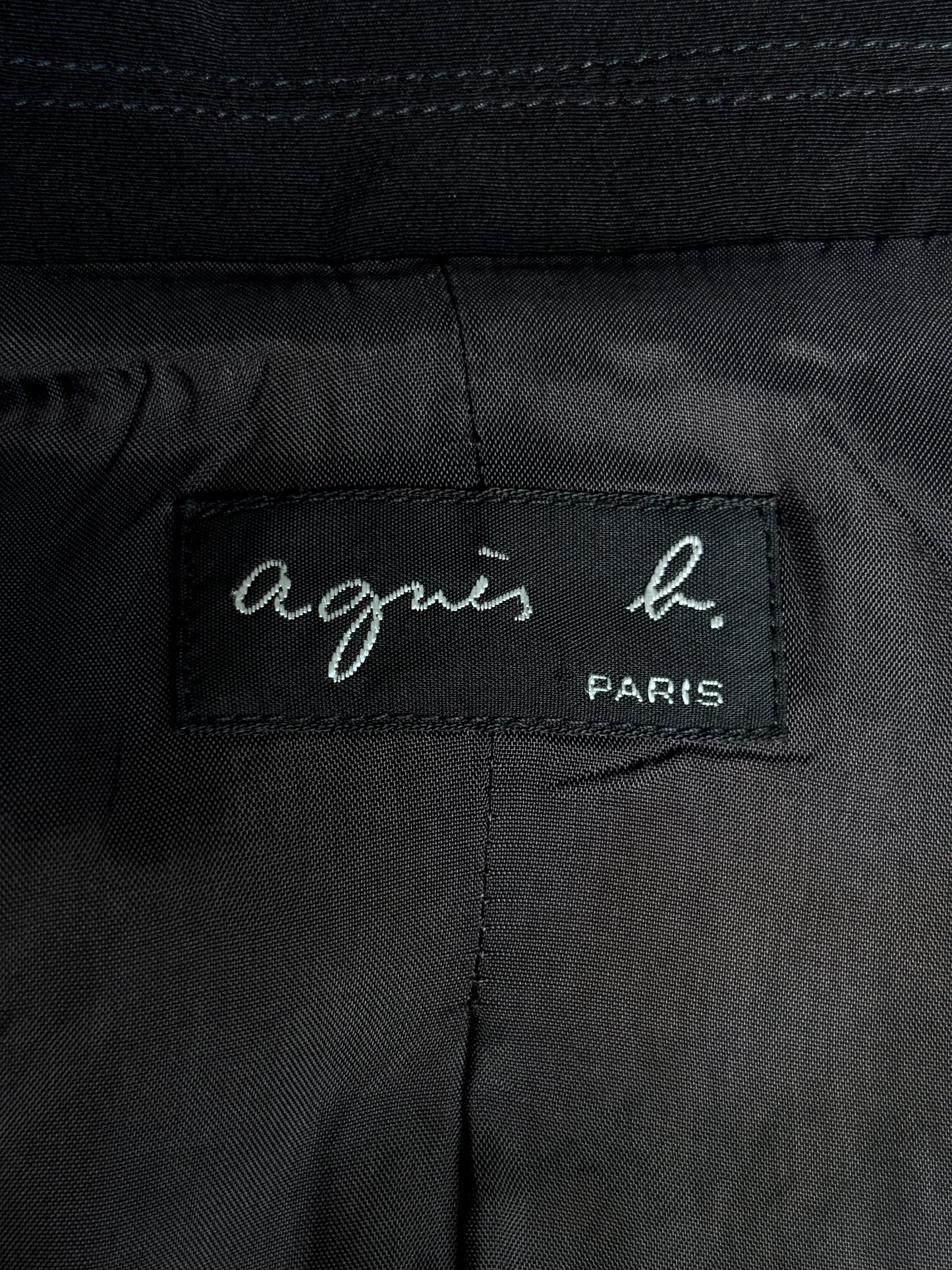 agnès b. black blazer jacket